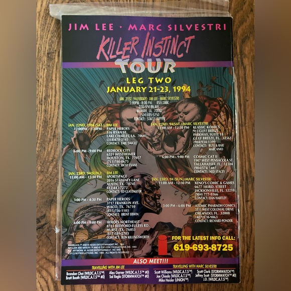 ⚡️Vintage 1994 Cyber Force Comic Book - Picture 4 of 4